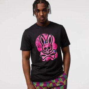 Psycho Bunny Mens Slaytor Graphic Tee